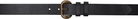 Weekend Max Mara Black Vaimy Belt