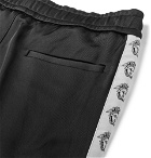 Versace - Logo-Detailed Tech-Jersey Track Pants - Black