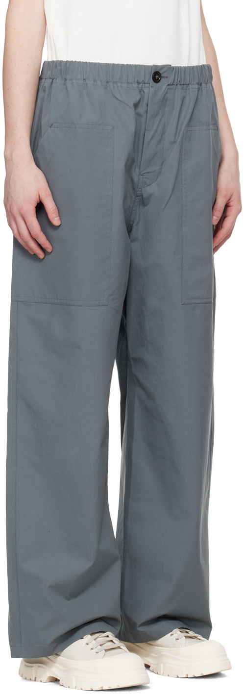 Sofie D'Hoore Gray Power Wide Trousers Sofie D'Hoore