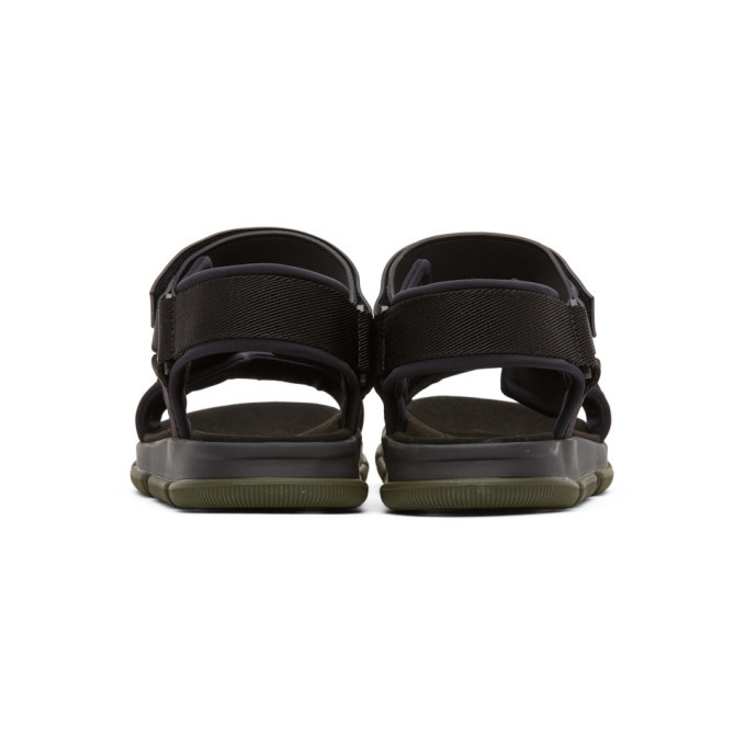 Moncler Black Simeon Sandals Moncler