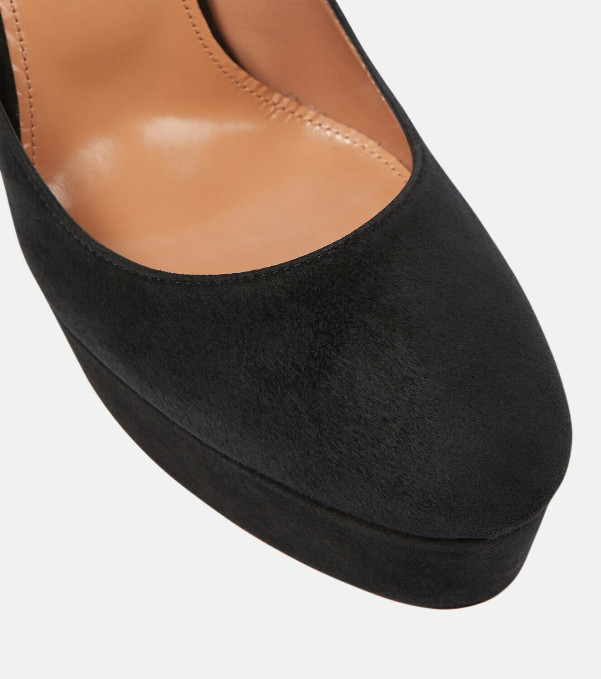 Aquazzura Blake suede platform pumps