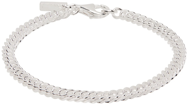 Photo: Hatton Labs Silver Mini Curb Bracelet