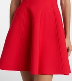 McQueen Faille minidress