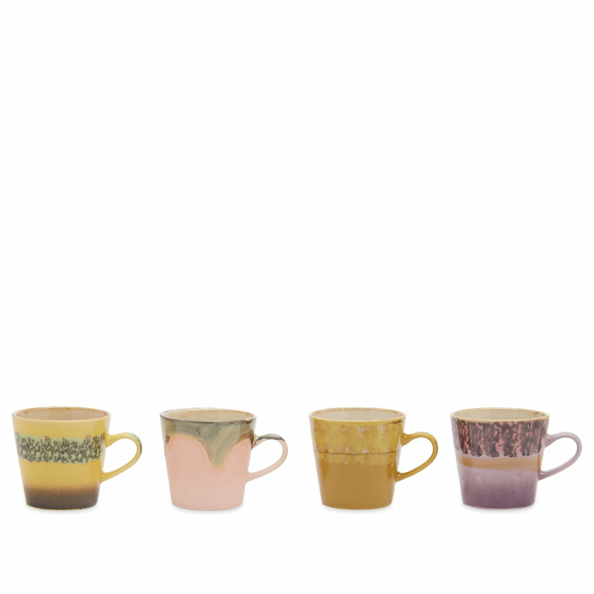 HKLiving Americano Mugs - Set of 4 in Radiant 