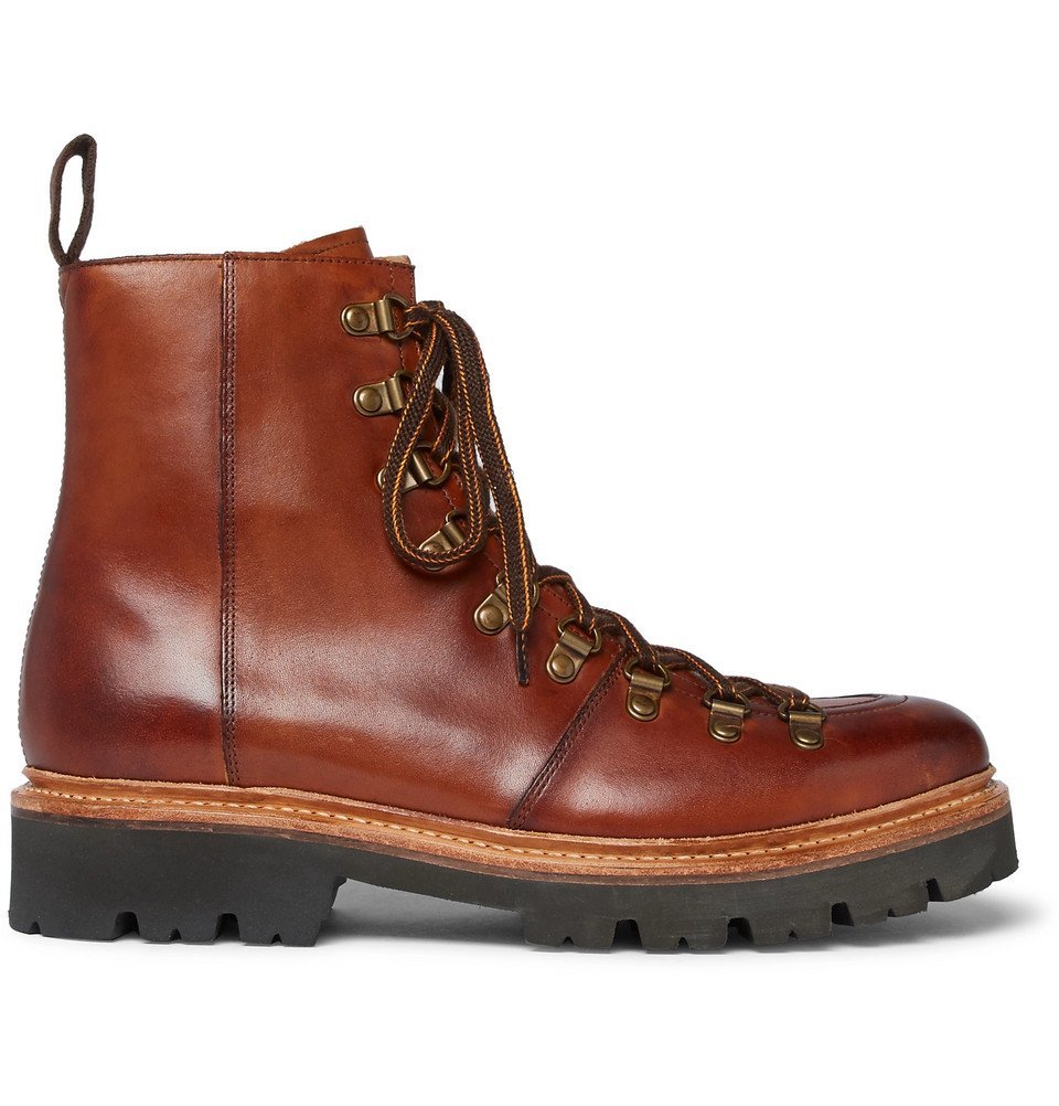 grenson brady boots tan