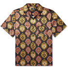 Stüssy - Shield Camp-Collar Printed Satin Shirt - Multi