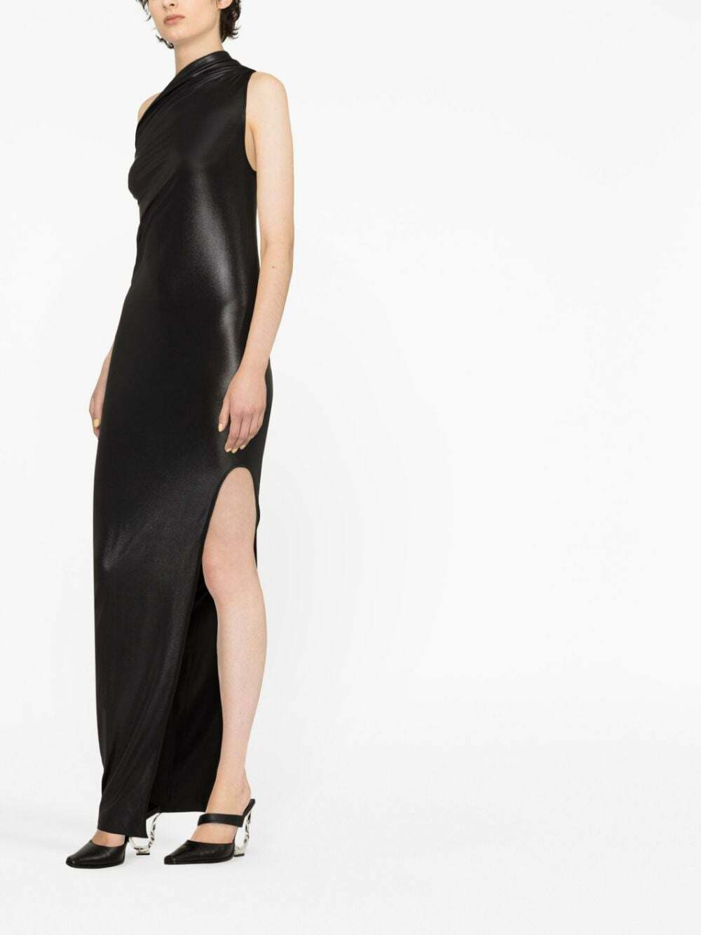 RICK OWENS - Long One-shoulder Dress