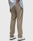 Les Deux Como Reg Herringbone Suit Pants Brown - Mens - Casual Pants