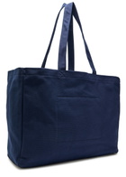 Polo Ralph Lauren East West Large Logo-embroidered Canvas Tote bag - Navy - One Size
