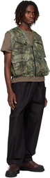 South2 West8 Khaki Bush Trek Vest