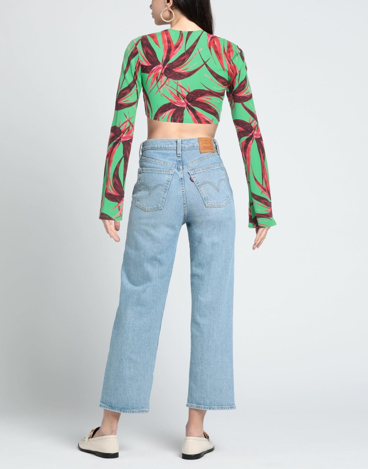 Louisa Ballou Womens Top in Green