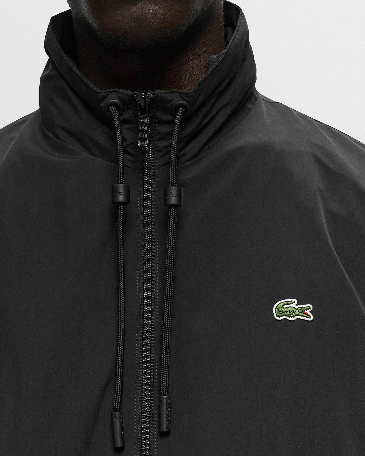 Lacoste Blouson Jacket Black Windbreaker Lacoste