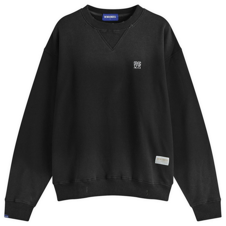 Photo: Deva States Men's Solar Crew Sweatshirt in Black