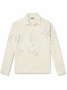 Karu Research - Printed Cotton Shirt - White