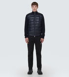 Moncler Down-paneled cotton jacket