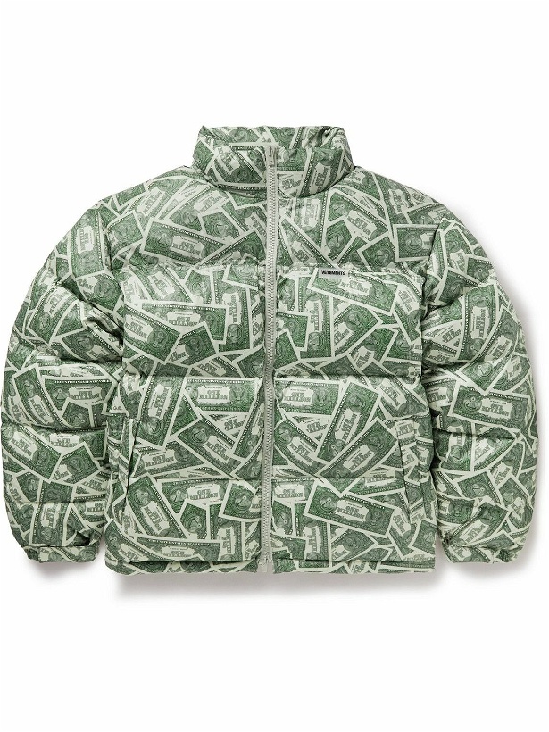 Photo: VETEMENTS - Quilted Padded Printed Shell Down Jacket - Green