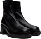 SAPIO Black Zip Boots