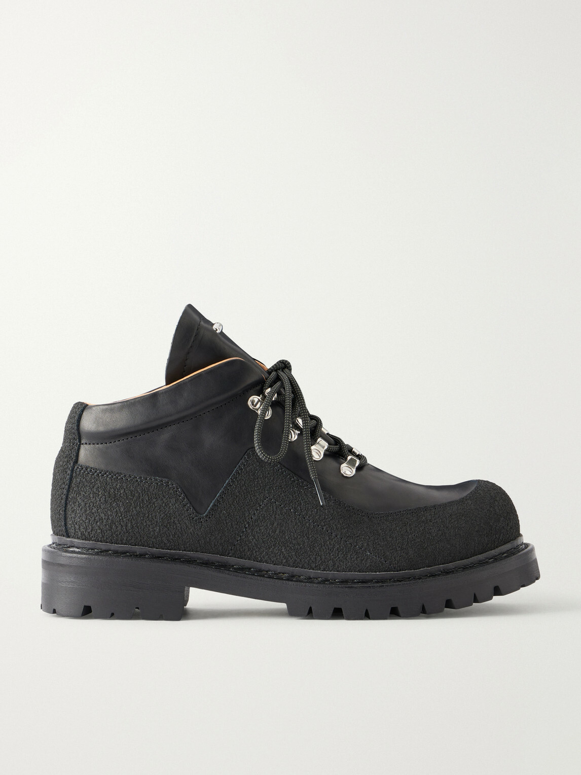 Our Legacy - Quest Kevlar-Trimmed Leather Boots - Black