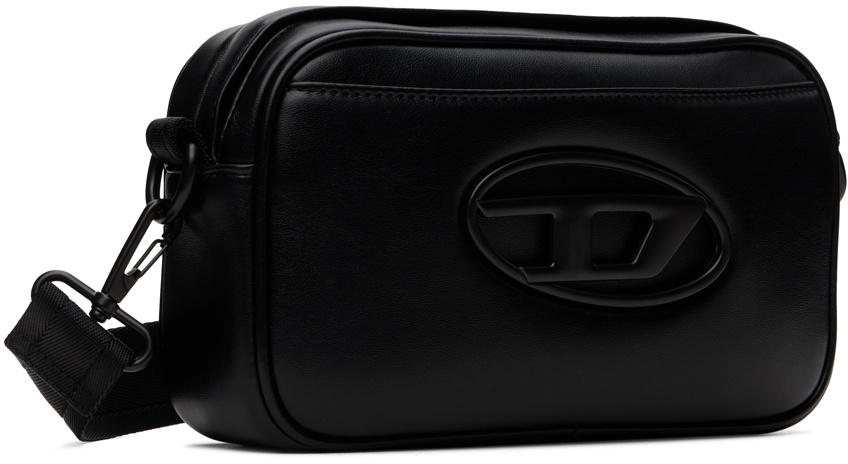 ◆DIESEL◆ Holly D Camera Shoulder Bag Black X10262P5925T801 Men's Holi-D-Camera bag in neoprene and PU | Black | Diesel