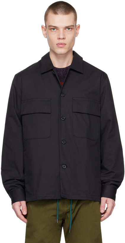 Photo: Paul Smith Navy Flap Pocket Shirt