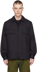 Paul Smith Navy Flap Pocket Shirt