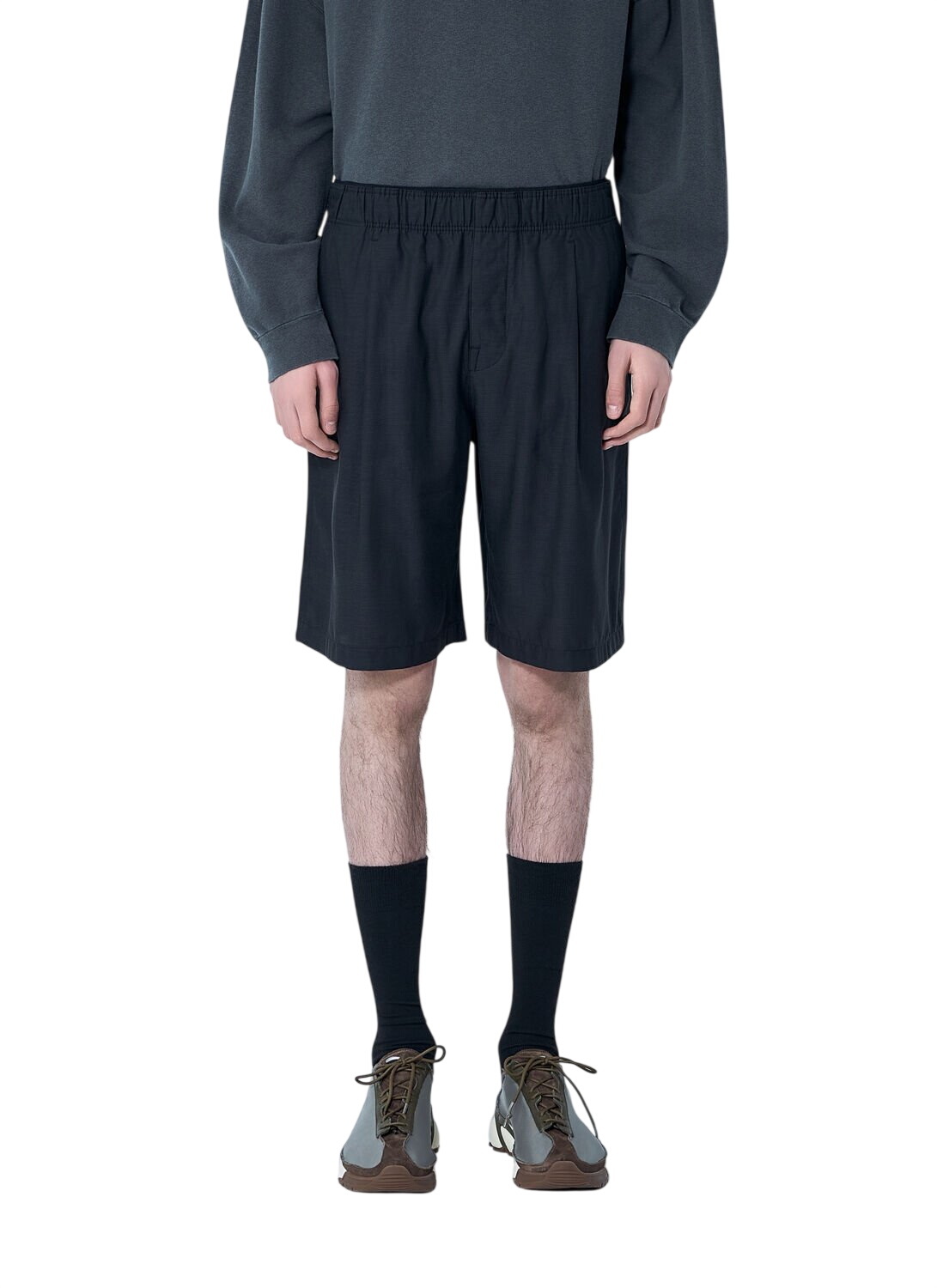 Our Legacy Drape checked technical shorts Our Legacy