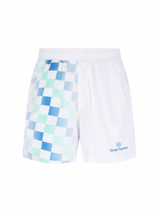 Photo: Sergio Tacchini luca Check Track Shorts
