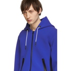 Fumito Ganryu Blue and Black Water-Resistant Hoodie