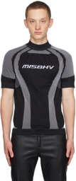 MISBHV Black & White Active Turtleneck