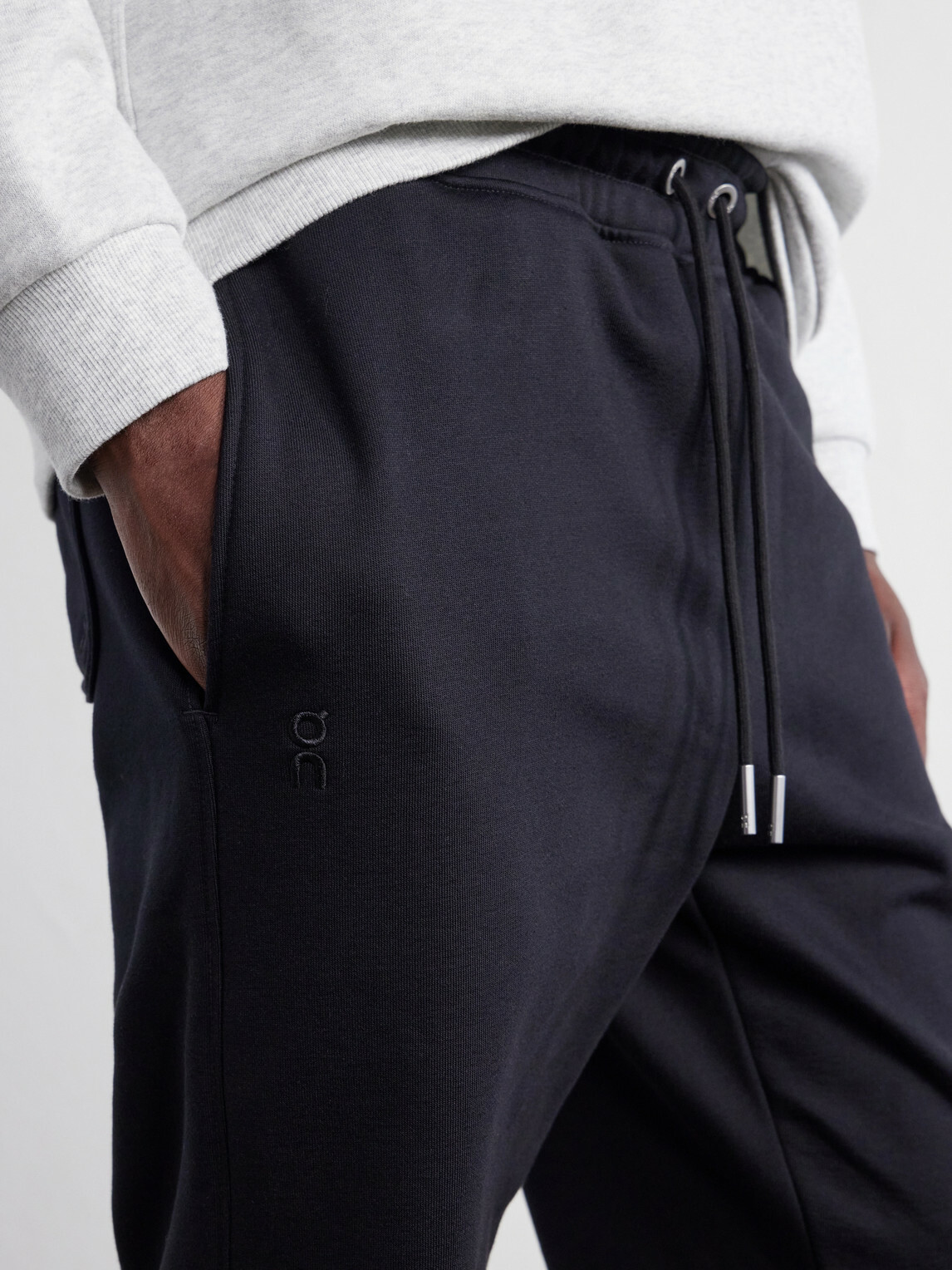 On - Club Collective Tapered Cotton-Blend Jersey Sweatpants - Black