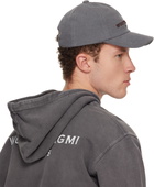WOOYOUNGMI Gray Dyed Oxford Ball Cap