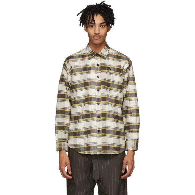 Photo: Billy Black and Yellow Flannel Check Shirt