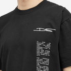 Neighborhood Men's x Rebel Dread Hardware T-Shirt 2 in Black