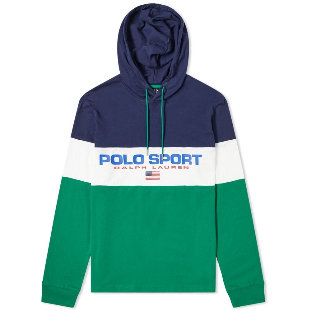 Polo Ralph Lauren Polo Sport Long Sleeve Hooded Tee Polo Sport