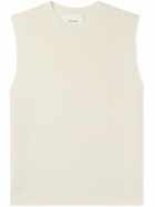 RÓHE - Ribbed Wool Sweater Vest - Neutrals