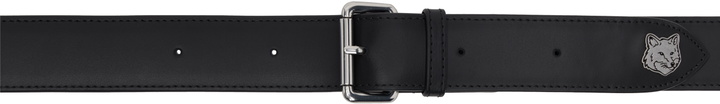 Photo: Maison Kitsuné Black Fox Head Belt