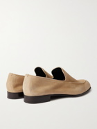 BRIONI - Suede Loafers - Neutrals - UK 9