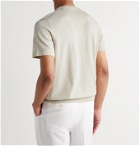 Saman Amel - Mélange Cotton T-Shirt - Neutrals