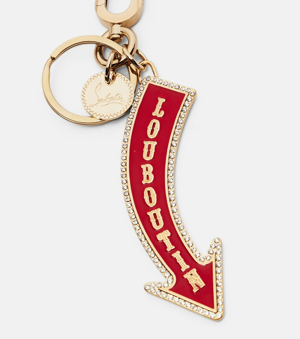 Christian Louboutin Logo bag charm