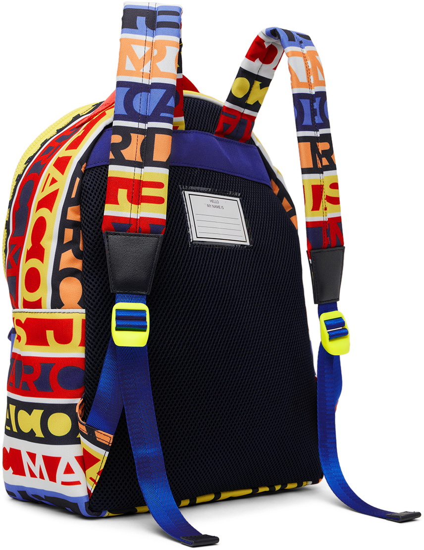 Marc Jacobs Kids Multicolor Logo Backpack Marc Jacobs