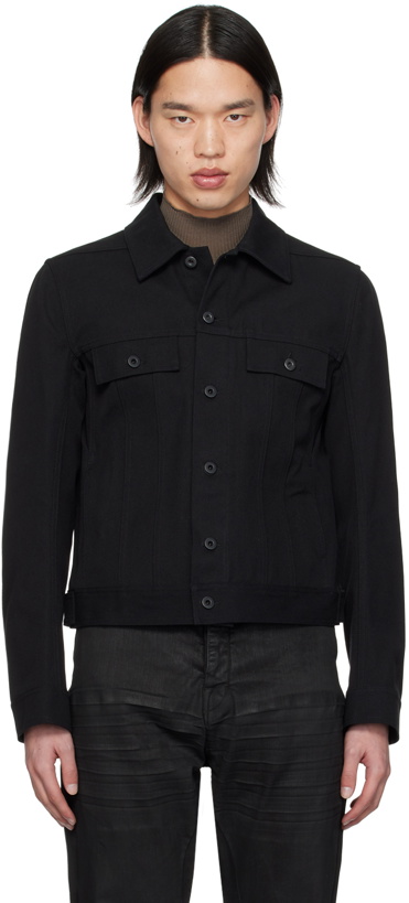 Photo: Rick Owens Black Button Jacket