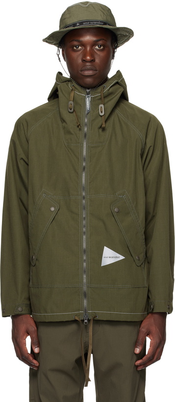 Photo: and wander Khaki Tough Jacket