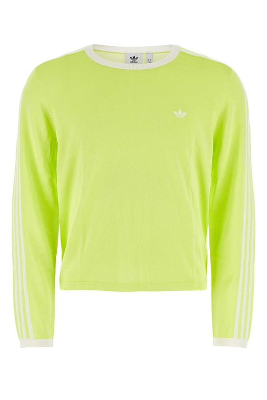 Photo: Fluo Yellow Tech Fabric Wales Bonner X Adidas T-shirt