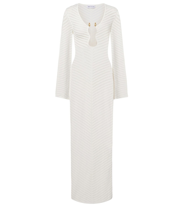 knee length dresses for ladies Nuvola Halter Midi Dress – Rebecca Vallance