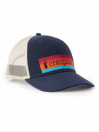 Cotopaxi - On the Horizon Logo-Embroidered Recycled-Canvas and Mesh Trucker Hat