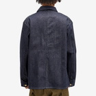 Human Made Men's Denim coverall jacket in Indigo