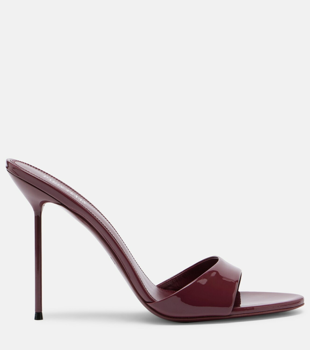Paris Texas Lidia patent leather mules