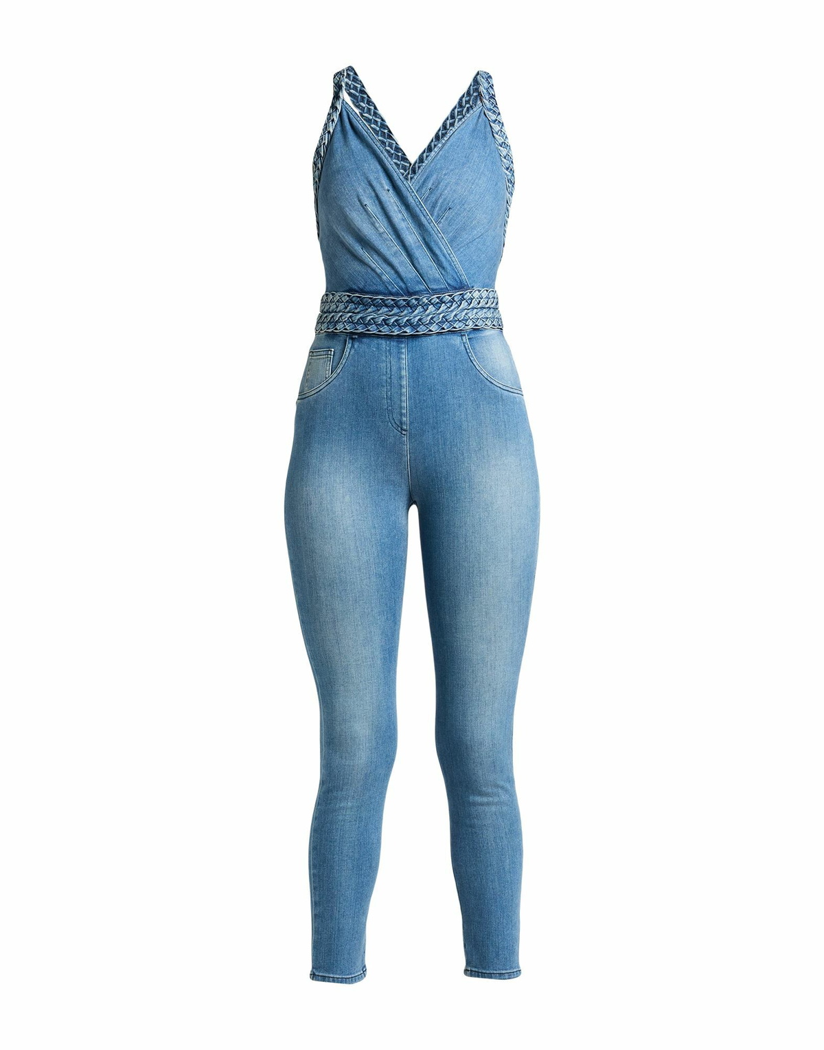 Elisabetta Franchi Womens Jumpsuit in Blue