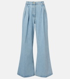 Nina Ricci High-rise wide-leg jeans