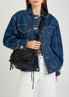 Damson Madder Riched Shell Shoulder bag - Black - One Size